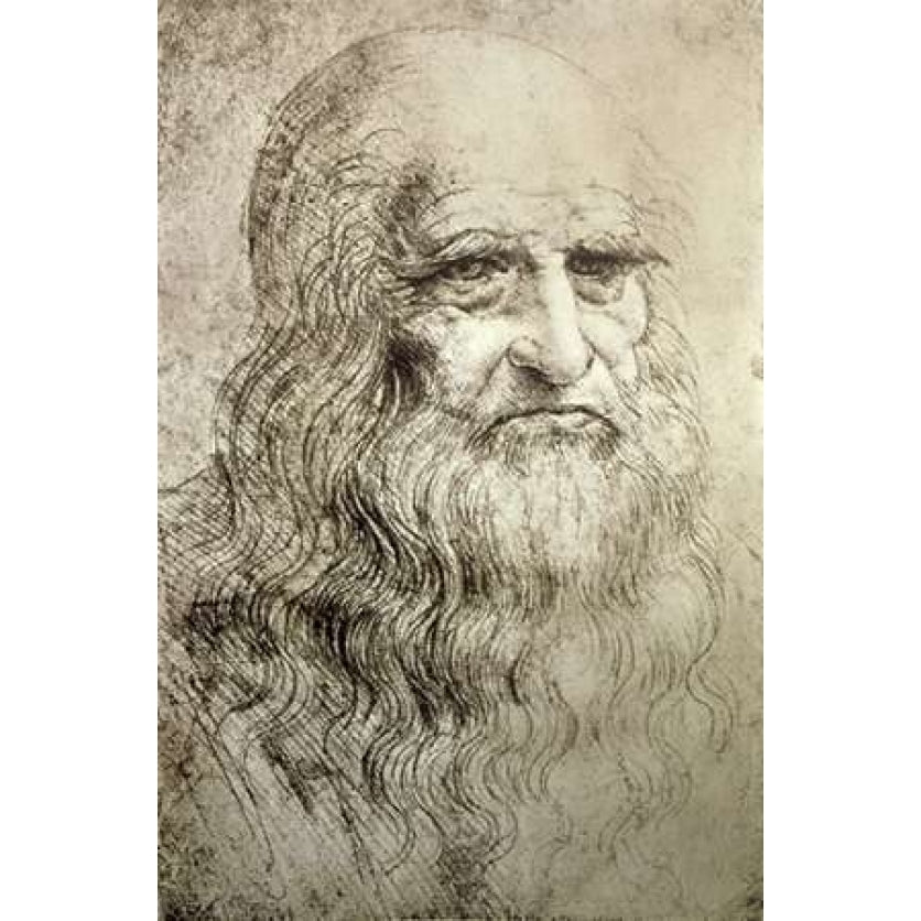 Self-Portrait c1515 Poster Print by Leonardo Da Vinci Image 1