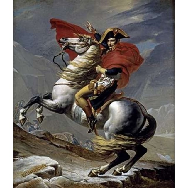 First Consul Crossing The Alps Poster Print by Jacques-Louis David Image 1