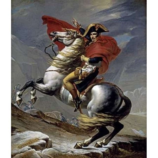 First Consul Crossing The Alps Poster Print by Jacques-Louis David Image 2