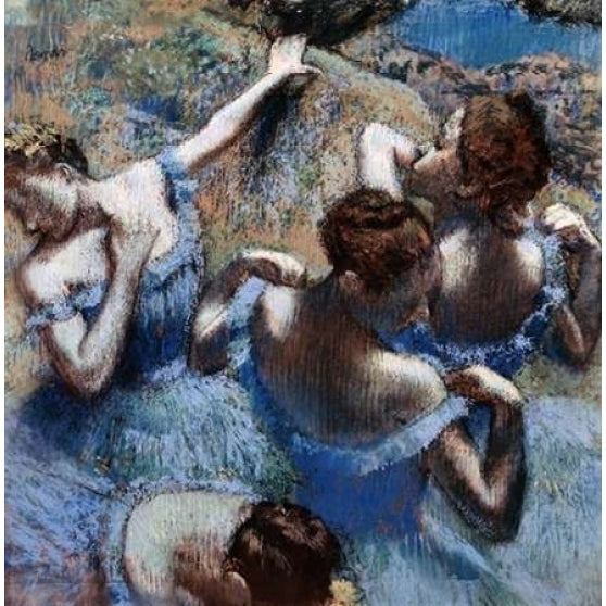 Blue Dancers - Les Danseuses Bleues Poster Print by Edgar Degas Image 2