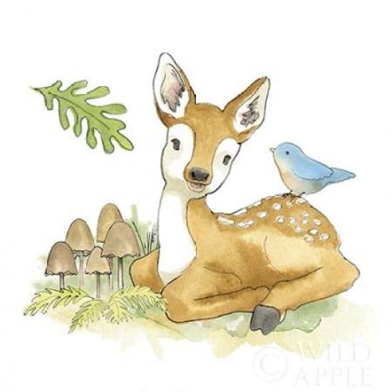 Baby Woodland III Poster Print by Beth Grove Image 2