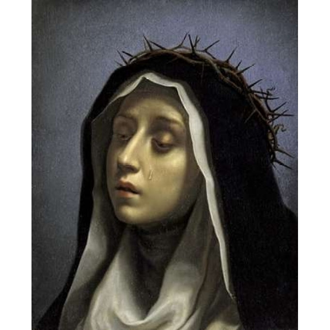 Saint Catherine of Siena Poster Print by Carlo Dolci Image 1