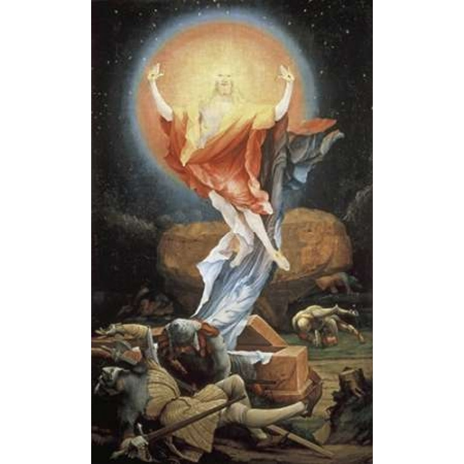 Isenheim Altarpiece: Resurrection Poster Print by Mathias Grunewald Image 2