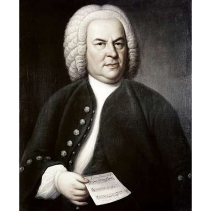 Johann Sebastian Bach Poster Print by Elias Gottlob Haussman Image 1