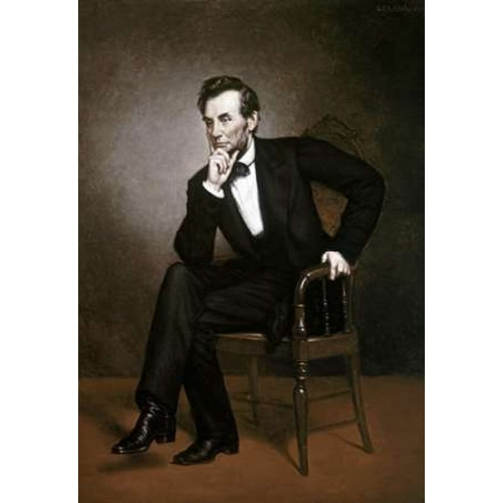 Abraham Lincoln Poster Print by George Peter Alexander Healy Image 1