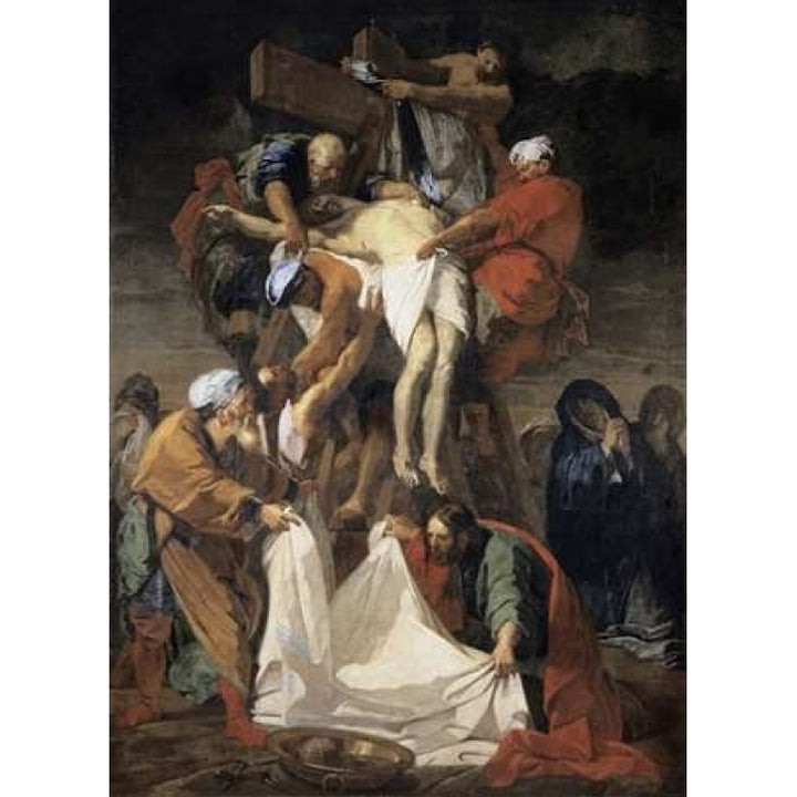 Descent From The Cross Poster Print by Jean Baptiste Jouvenet Image 2