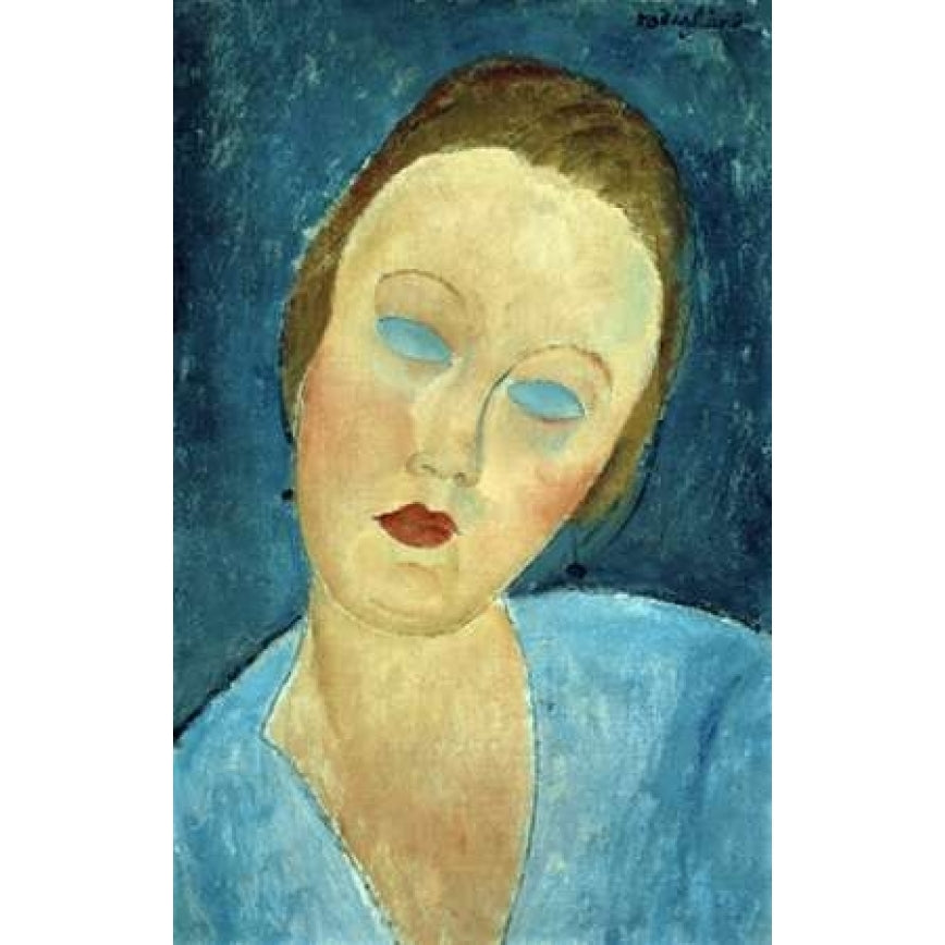 Portrait of Madame Survage Poster Print by Amedeo Modigliani Image 1