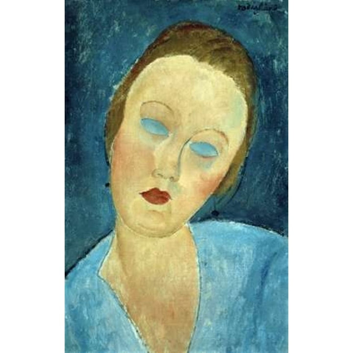 Portrait of Madame Survage Poster Print by Amedeo Modigliani Image 1