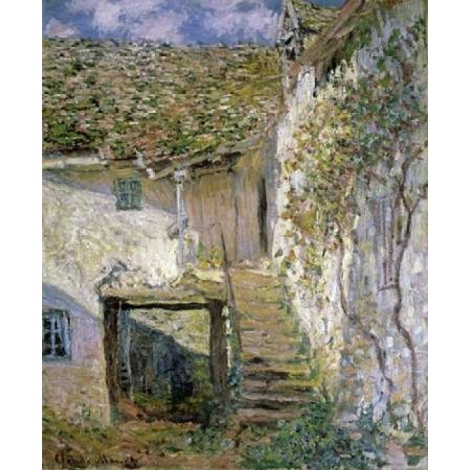 The Staircase Poster Print by Claude Monet Image 2