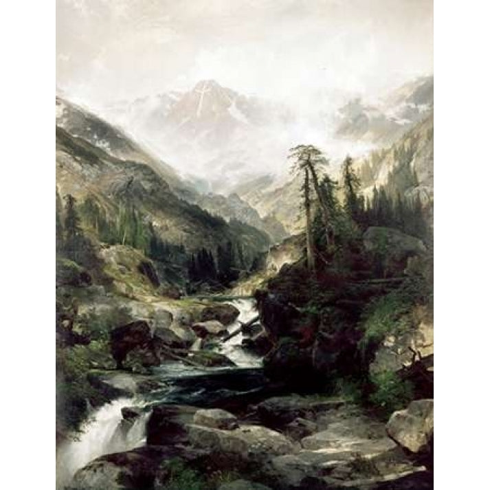 Mountain of The Holy Cross Colorado Poster Print by Thomas Moran Image 2