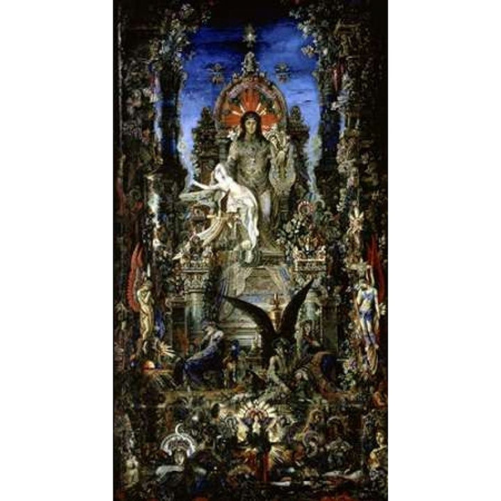 Jupiter Et Semele Poster Print by Gustave Moreau Image 2