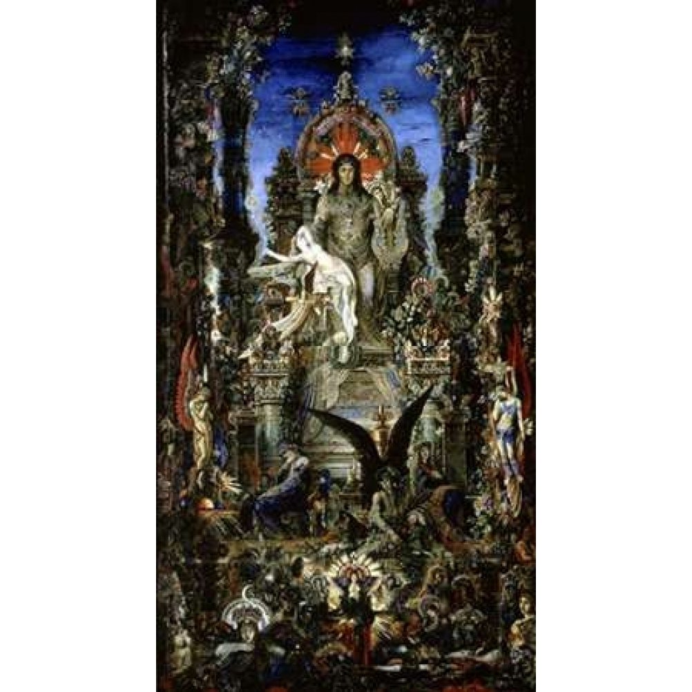 Jupiter Et Semele Poster Print by Gustave Moreau Image 1