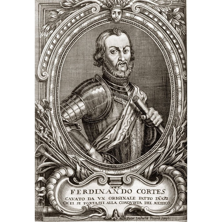 Hernan Cortes Poster Print by John Ogilby Image 1