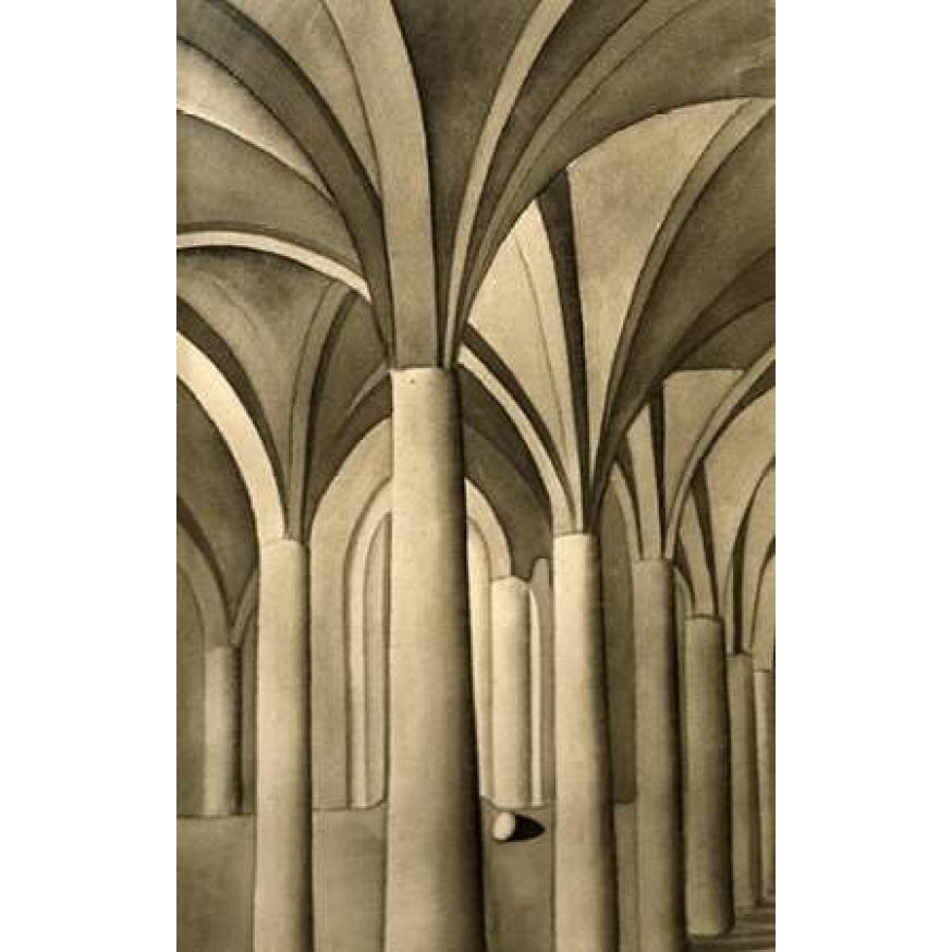 Columns and Eggs 1 of 5 Poster Print by Kay Sage Image 1