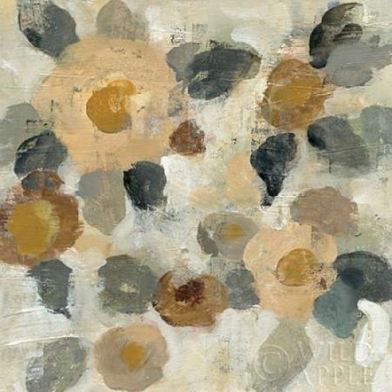 Neutral Floral Beige II Poster Print by Silvia Vassileva Image 1