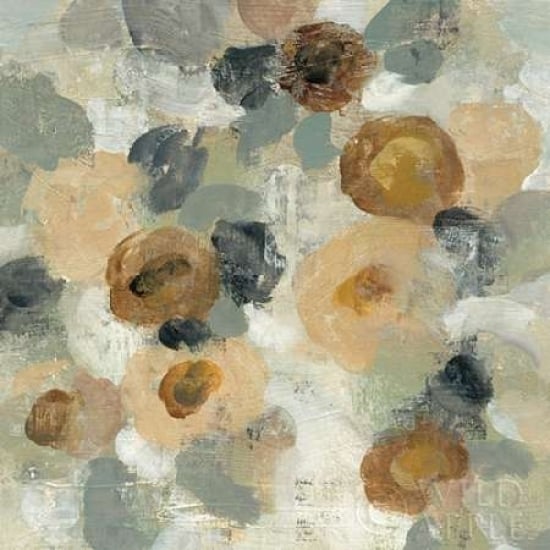 Neutral Floral Beige III Poster Print by Silvia Vassileva Image 1