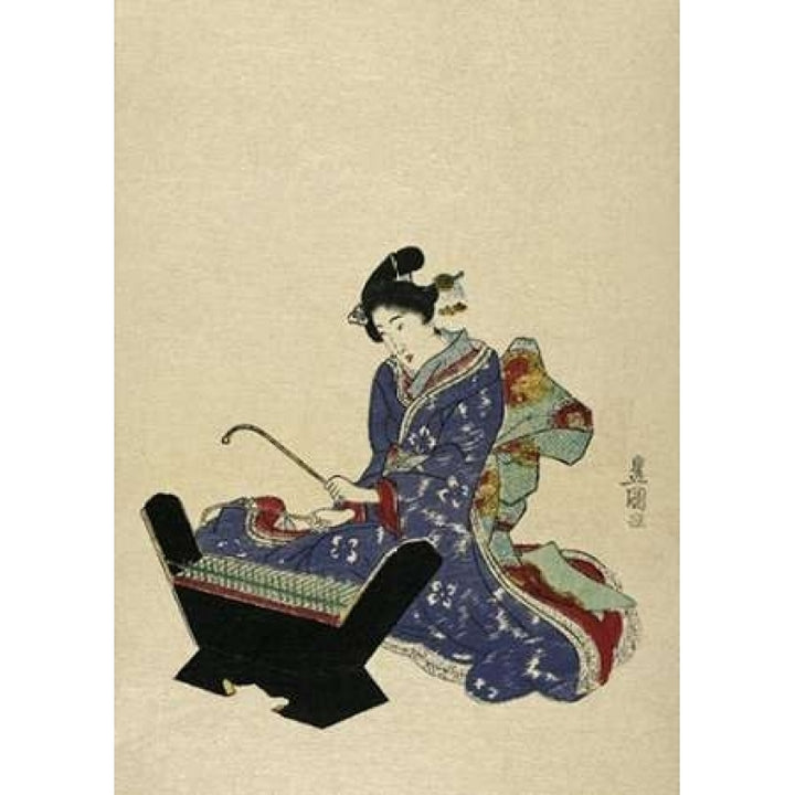 Mokkin - Wooden Xylophone Poster Print by Utagawa Toyokuni Image 2