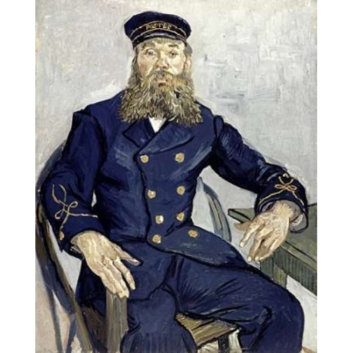 Portrait of Joseph Roulin Poster Print by Vincent Van Gogh Image 1