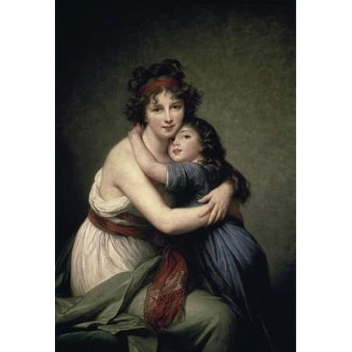 Madame Vigee Le Brun and Her Daughter Poster Print by Elisabeth Vigee Le Brun Image 2