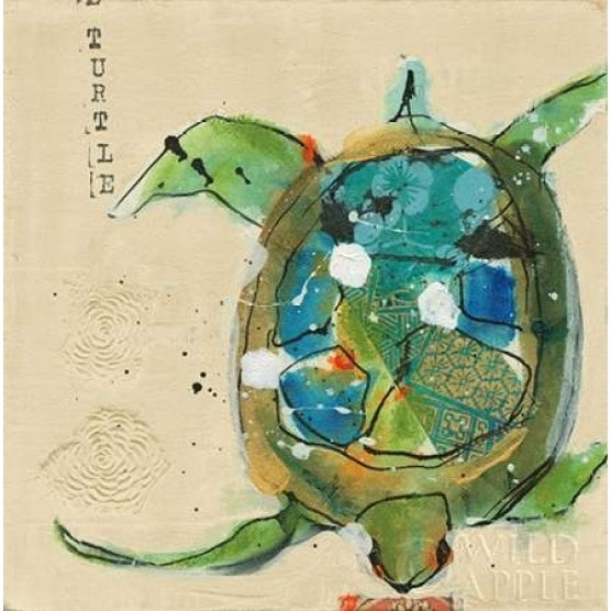 Chentes Turtle Light Poster Print by Kellie Day Image 1