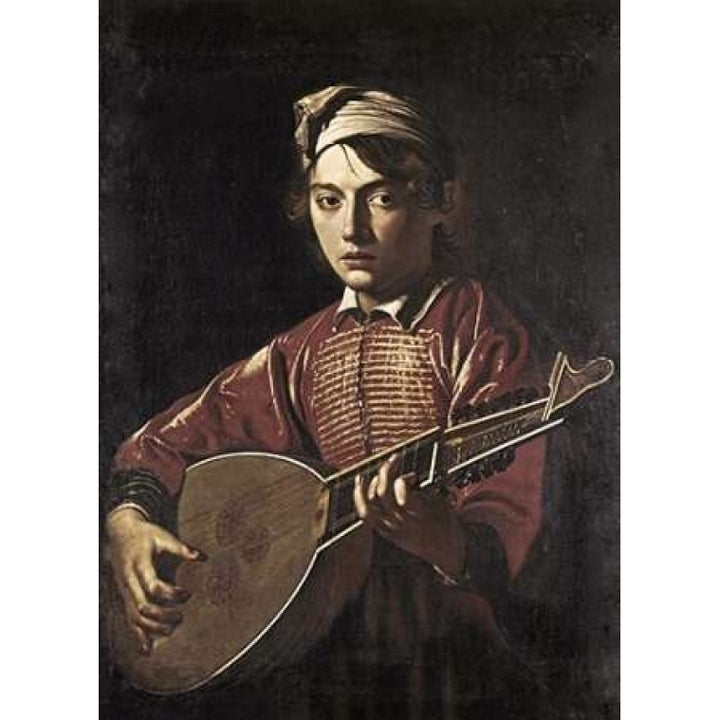 The Lute Player Poster Print by Caravaggio Image 1