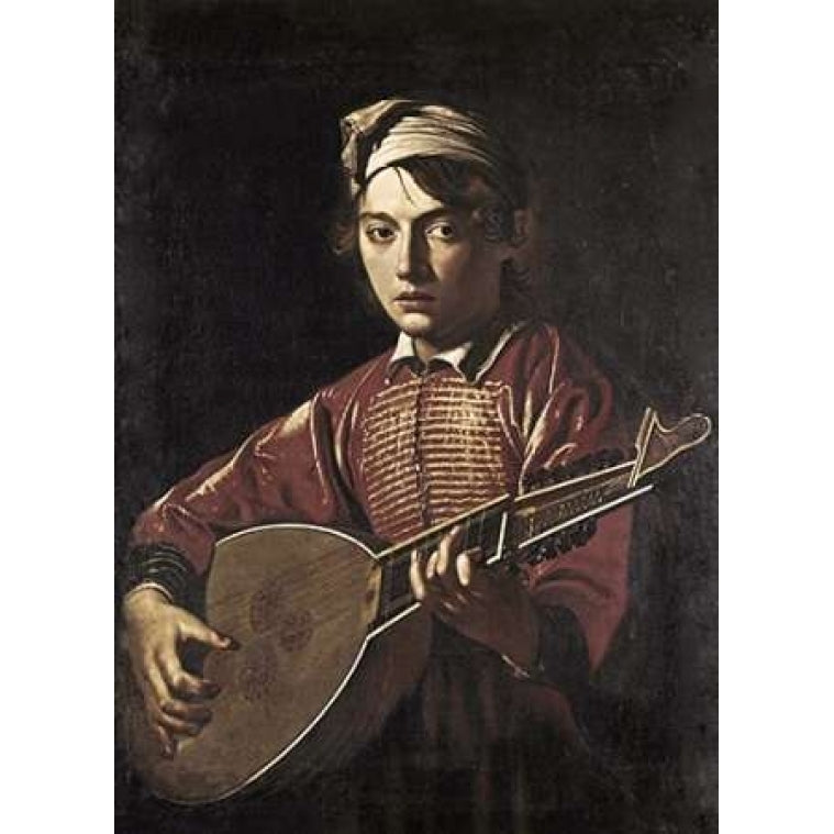 The Lute Player Poster Print by Caravaggio Image 2