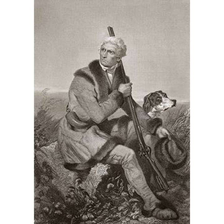 Daniel Boone American Frontiersman Poster Print by Alonzo Chappell Image 2