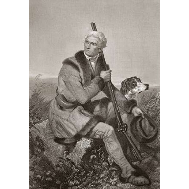 Daniel Boone American Frontiersman Poster Print by Alonzo Chappell Image 1