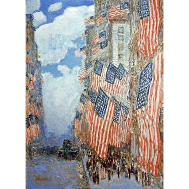 Fourth of July Poster Print by Frederick Childe Hassam Image 1