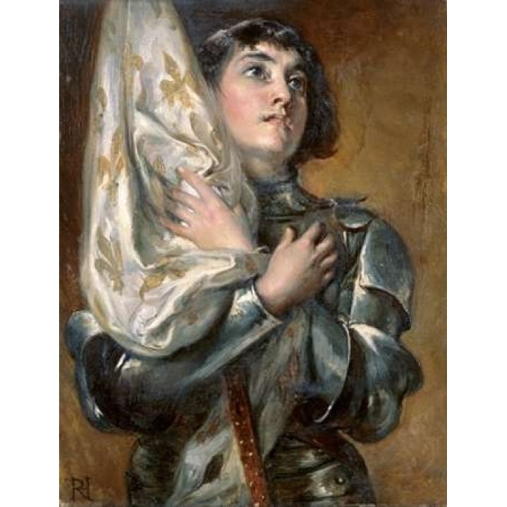 Joan of Arc Poster Print by Robert Alexander Hillingford Image 1