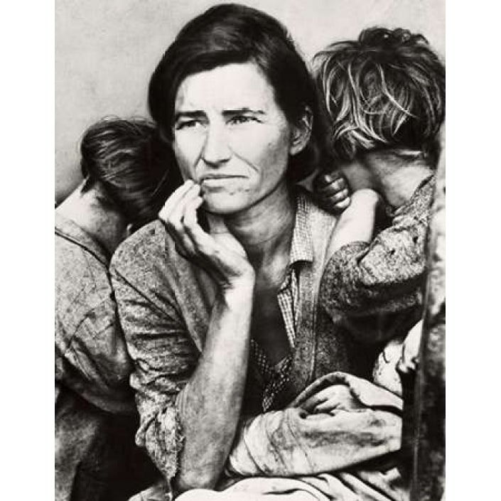 Migrant Mother Poster Print by Dorothea Lange Image 1