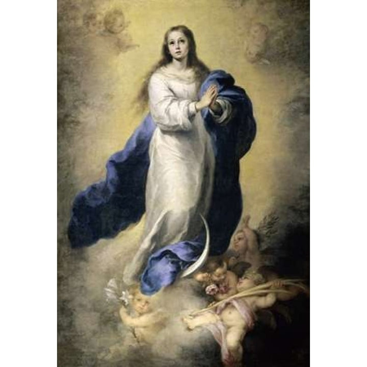 The Immaculate Conception Poster Print by Bartolome Esteban Murillo Image 1