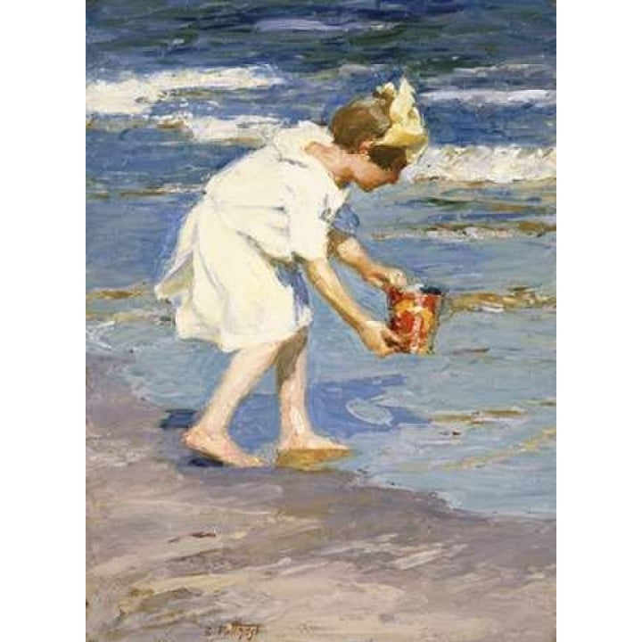 Brighton Beach Poster Print by Edward Henry Potthast Image 2