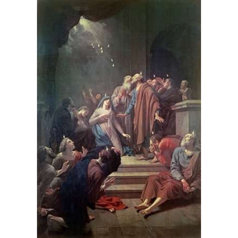 The Pentecost Poster Print by Adriaen Van der Werff Image 1