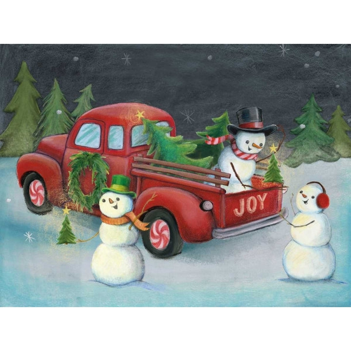 Christmas on Wheels II Light Poster Print by Mary Urban Image 2