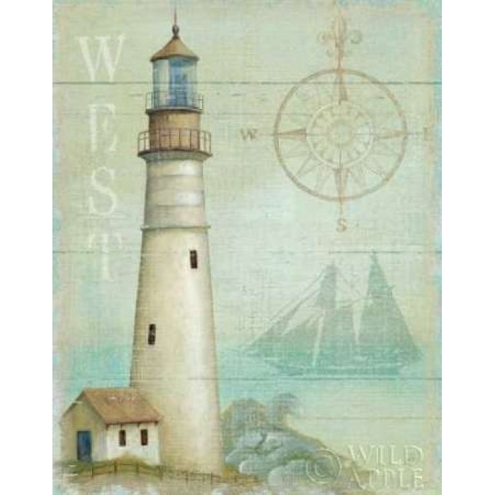 West Coastal Light Poster Print by Daphne Brissonnet Image 2