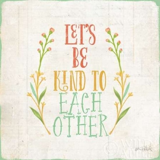 Be Kind I Poster Print by Katie Pertiet Image 1