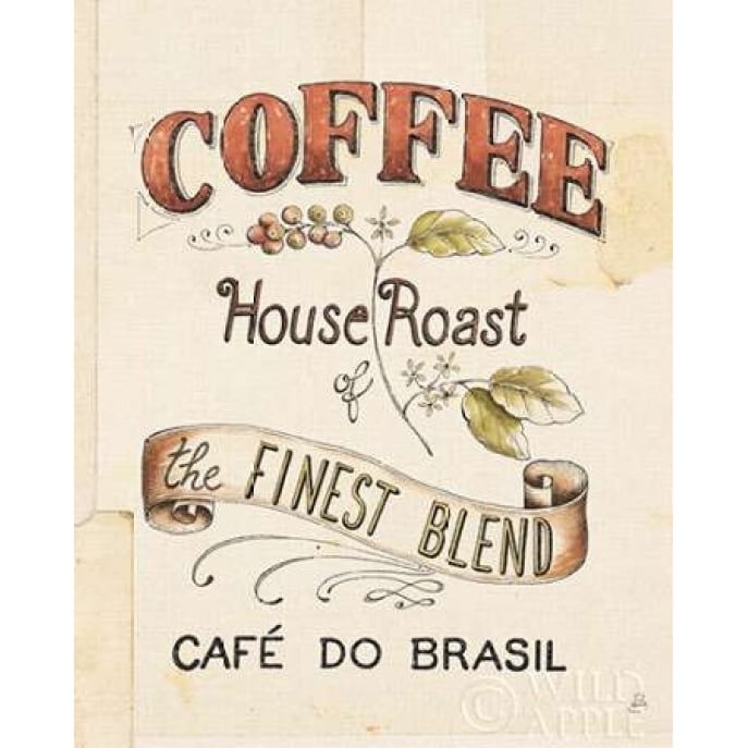 Authentic Coffee IX Poster Print by Daphne Brissonnet Image 1