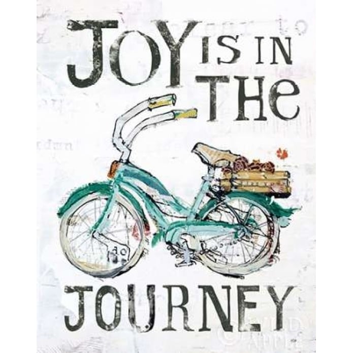 Joy is in the Journey Poster Print by Kellie Day Image 1