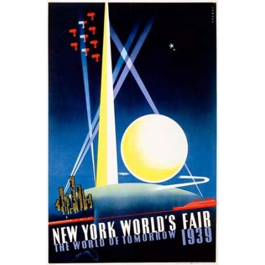 York World??s Fair / World of Tomorrow Poster Print by Joseph Binder Image 1