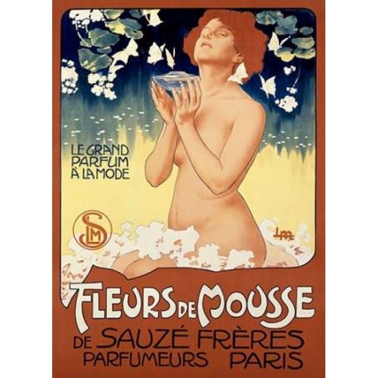 Fleurs de Mousse Poster Print by Leopoldo Metlicovitz Image 1