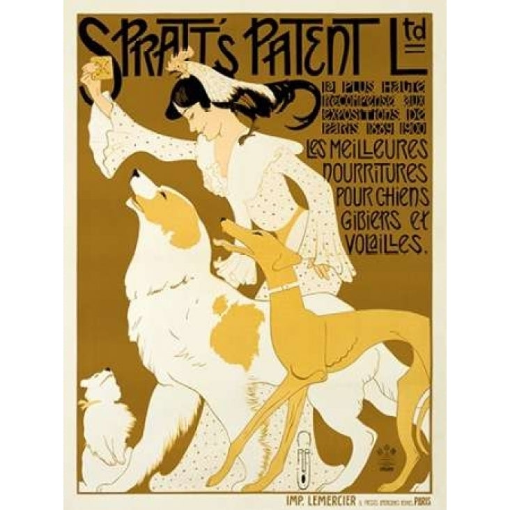 Spratts Patent Ltd Poster Print by Auguste Roubille Image 2