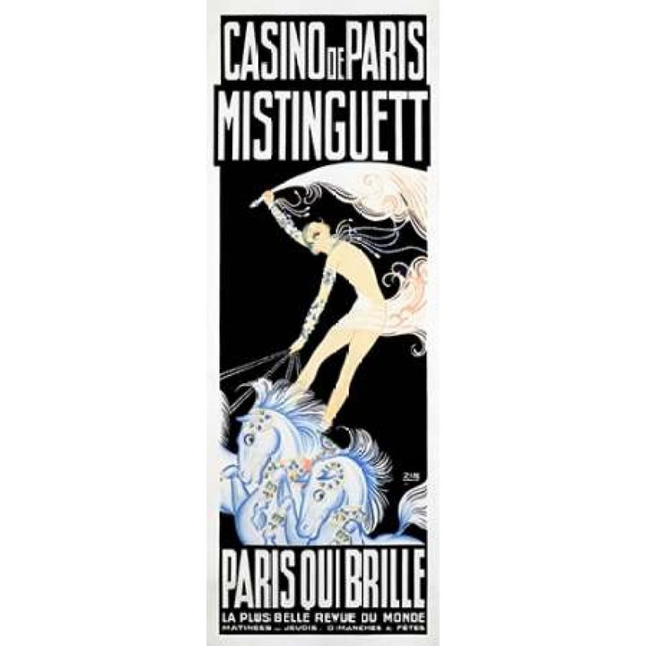 Casino de Paris/Mistinguett/Paris Qui Brille Poster Print by Zig Image 2