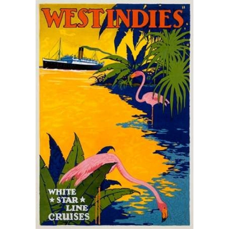 White Star Line/West Indies Poster Print by Unknown Image 1