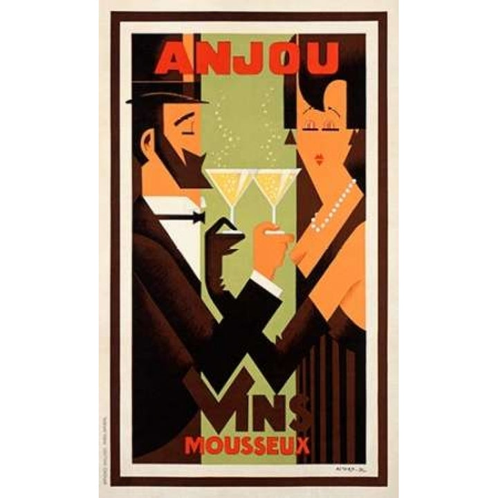 Anjou Vins Poster Print by H. Amoro Image 2