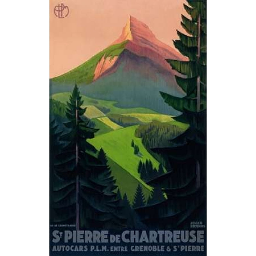 St. Pierre de Chartreuse Poster Print by Roger Broders Image 2