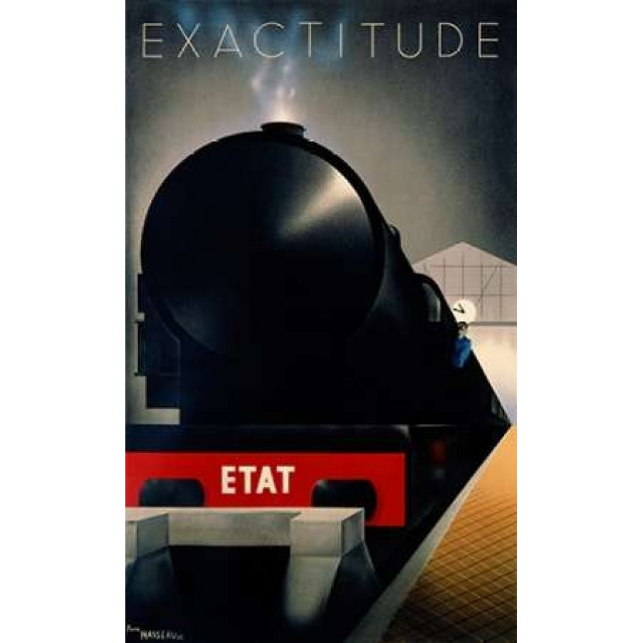 Exactitude Poster Print by Pierre Fix-Masseau Image 1