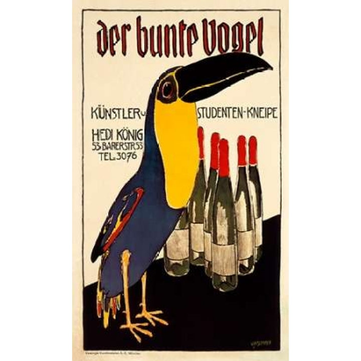 Der Bunte Vogel Poster Print by Albert Weisgerber Image 2