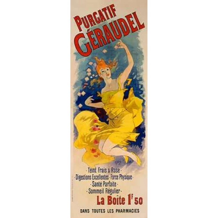 Purgatif Geraudel Poster Print by Jules Cheret Image 2