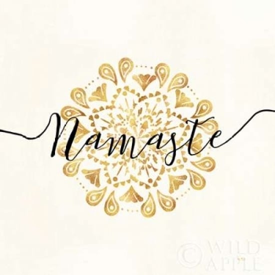 Namaste I Poster Print by Veronique Charron Image 1